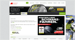 Desktop Screenshot of gammareifen.com